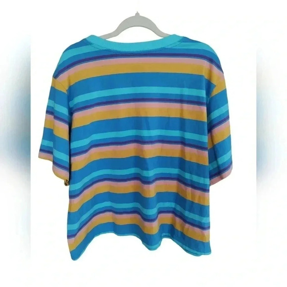 Mokuyobi Pinwheel Stripe Tee - Picture 4 of 5